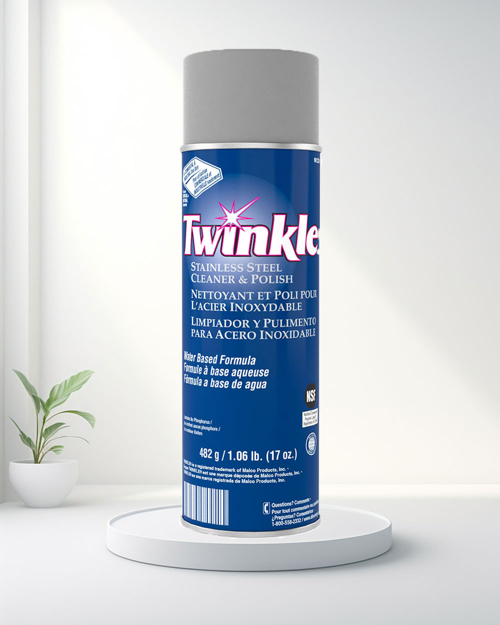 Stainless Steel Cleaner & Polish 17oz