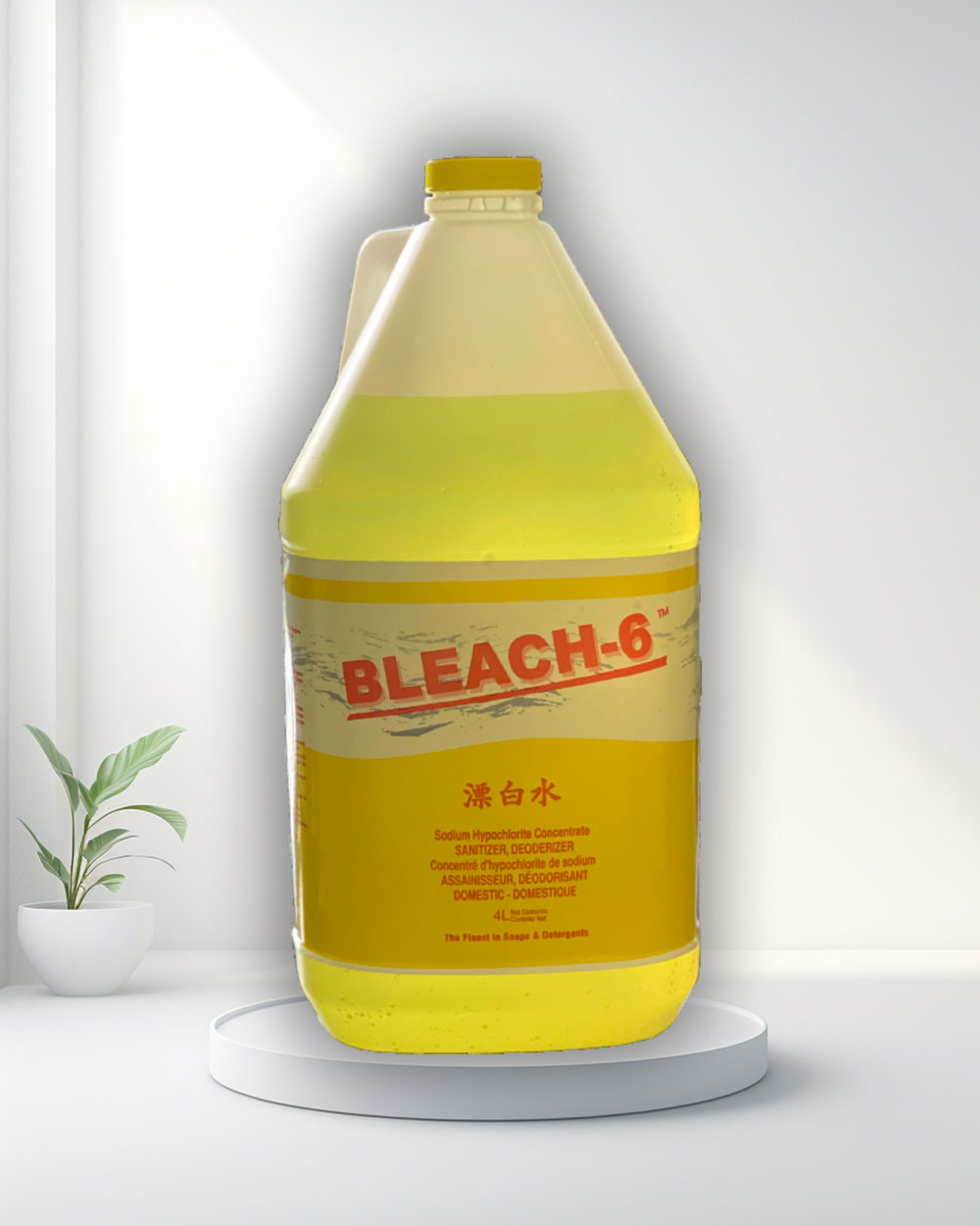 Bleach-6™ Disinfectant 4L - High Performance