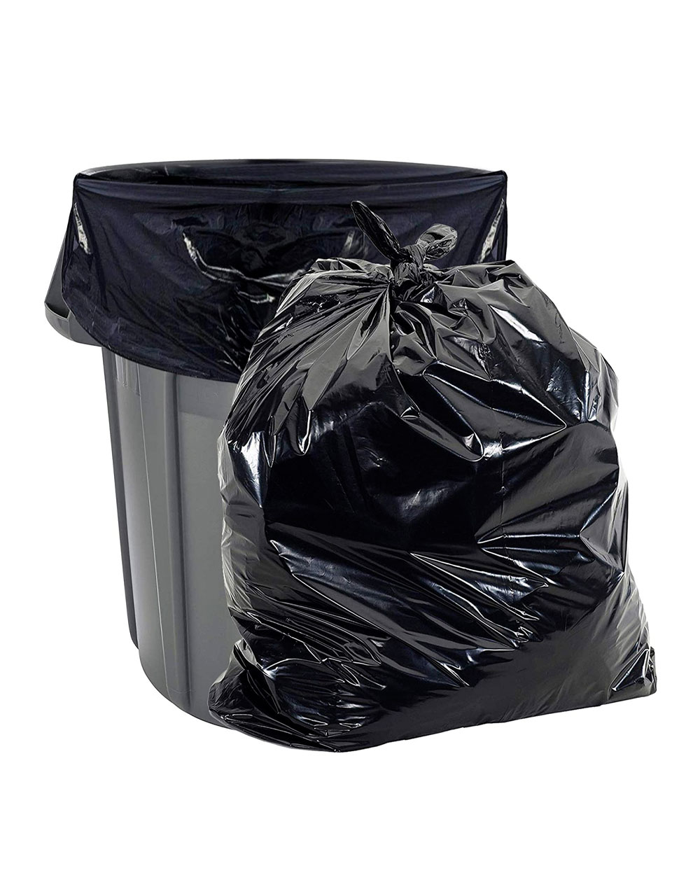 Garbage Bags, Industrial Black (Various Sizes & Strength)