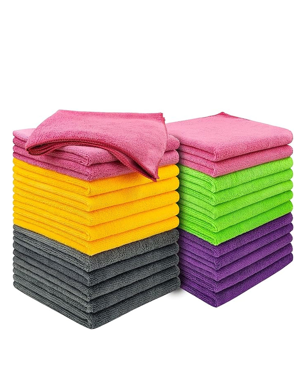 Microfiber Cleaning Towel, 16" - 25 Pack